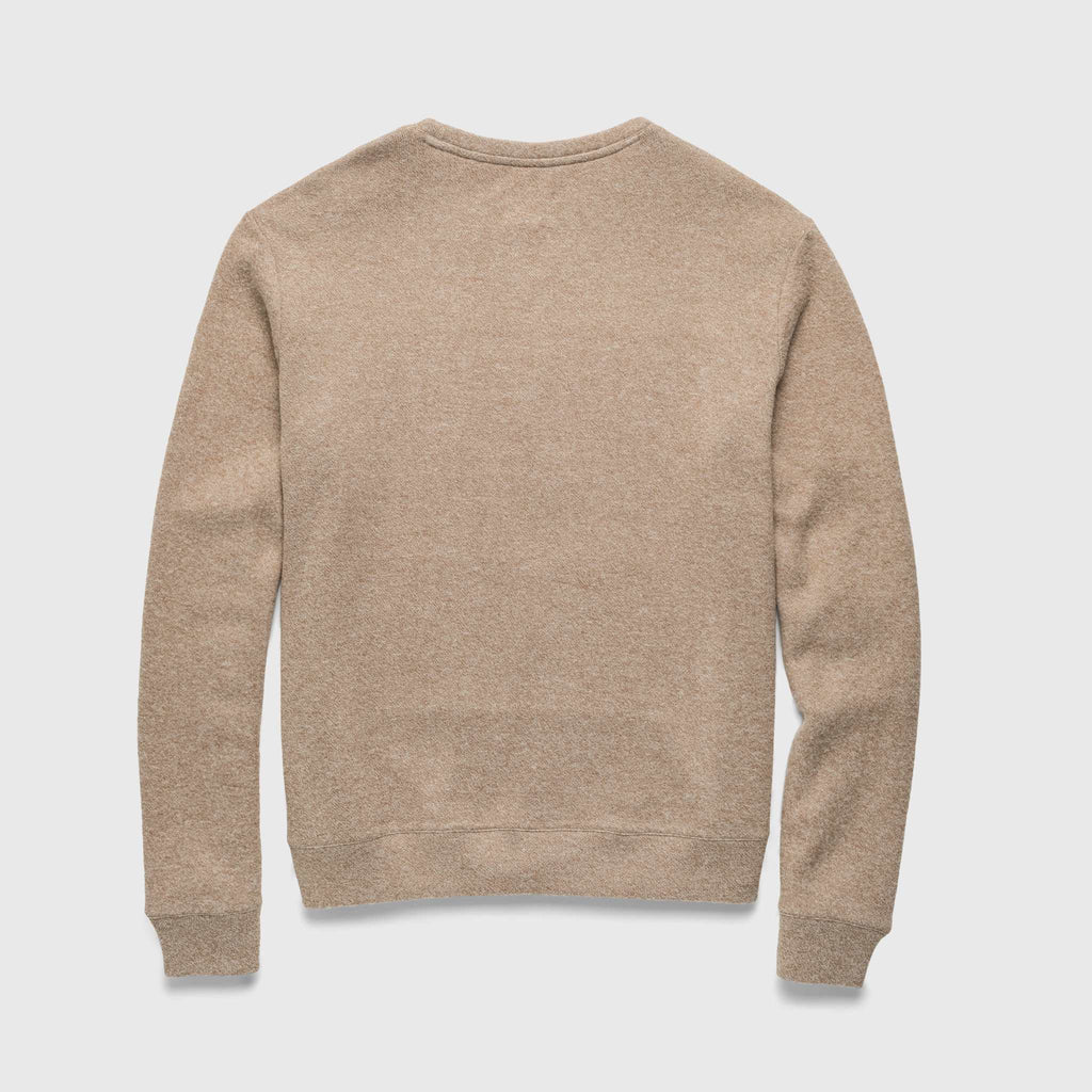 Butch Cashmist Crewneck - Camel Heather
