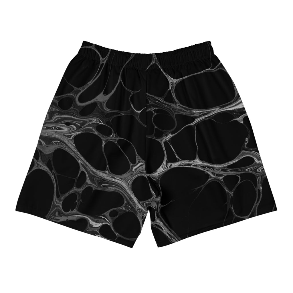 Black Acid Men's Gym Shorts