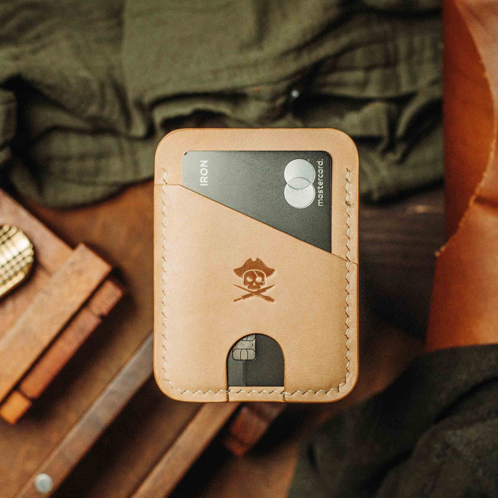 Minimalist Leather Wallet - Boatswain v4 | Slim Card Holder | EDC