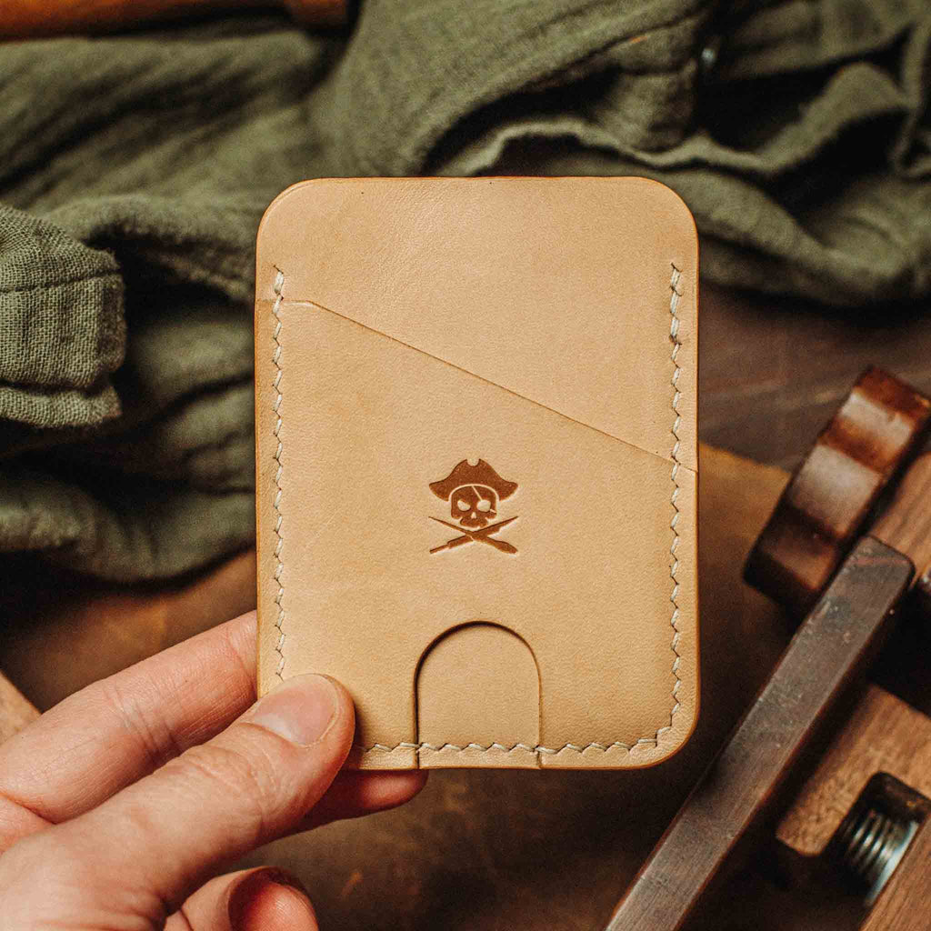 Minimalist Leather Wallet - Boatswain v4 | Slim Card Holder | EDC