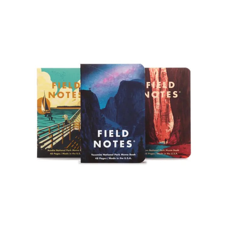 Field Notes National Parks 3-Pack