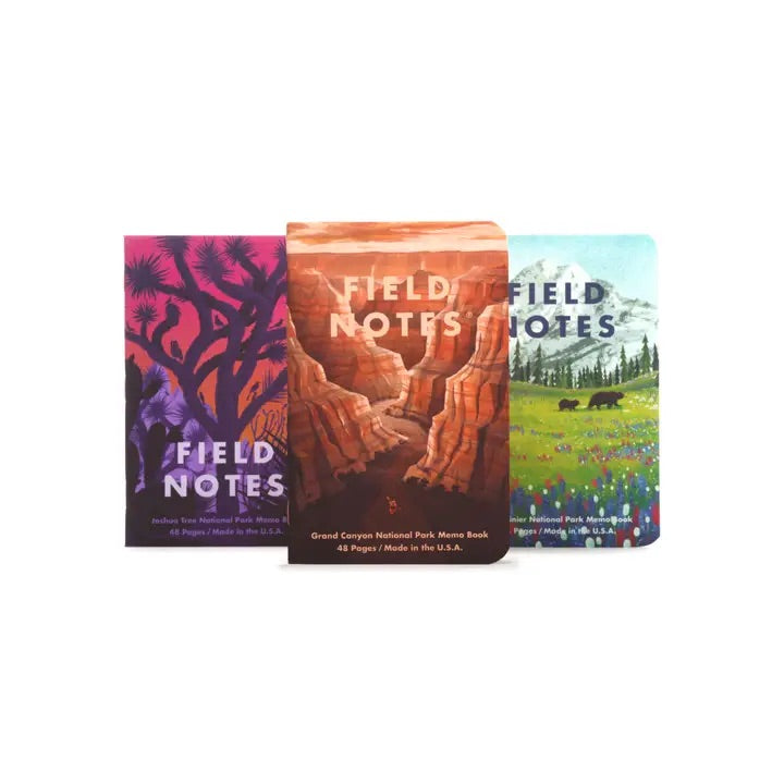 Field Notes National Parks 3-Pack
