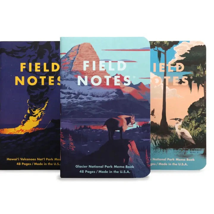 Field Notes National Parks 3-Pack