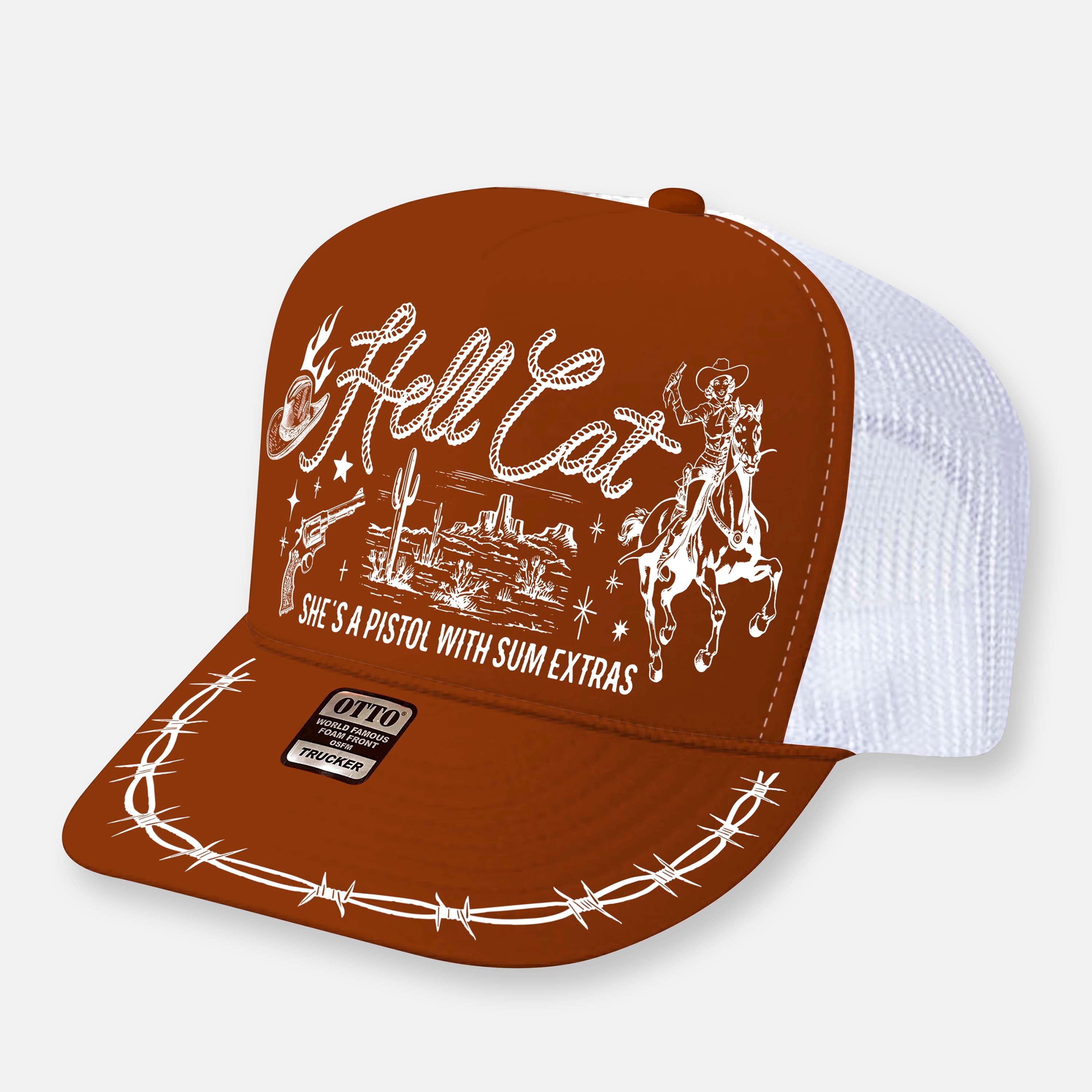 HELL CAT CURVED BILL HAT