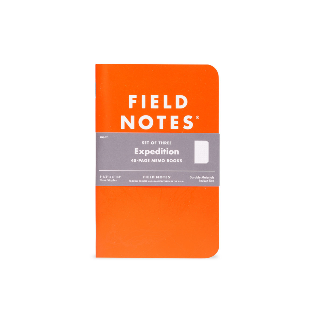 Field Notes Expedition 3-Pack