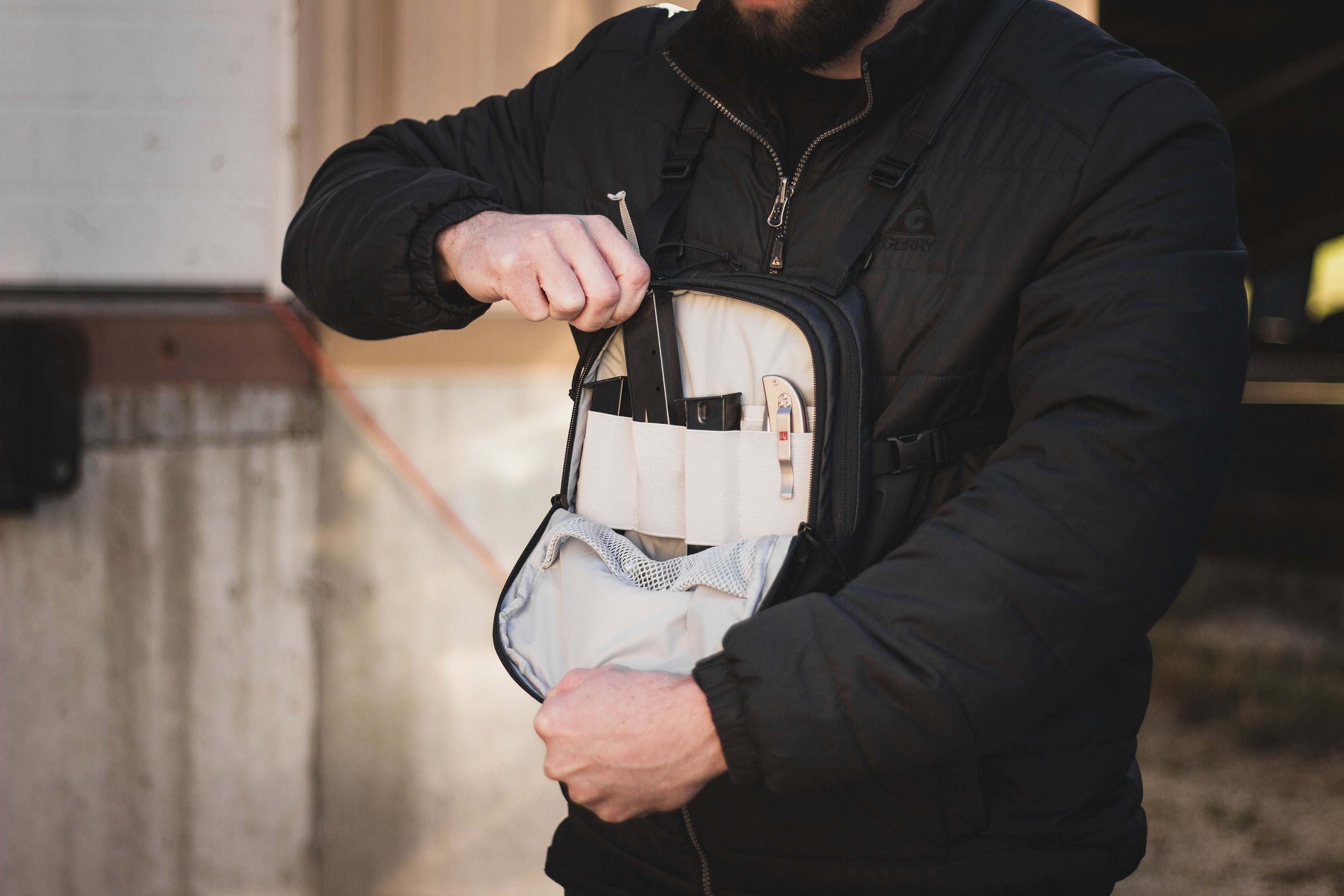 TRAILGUARD Chest Pack for Concealed Carry