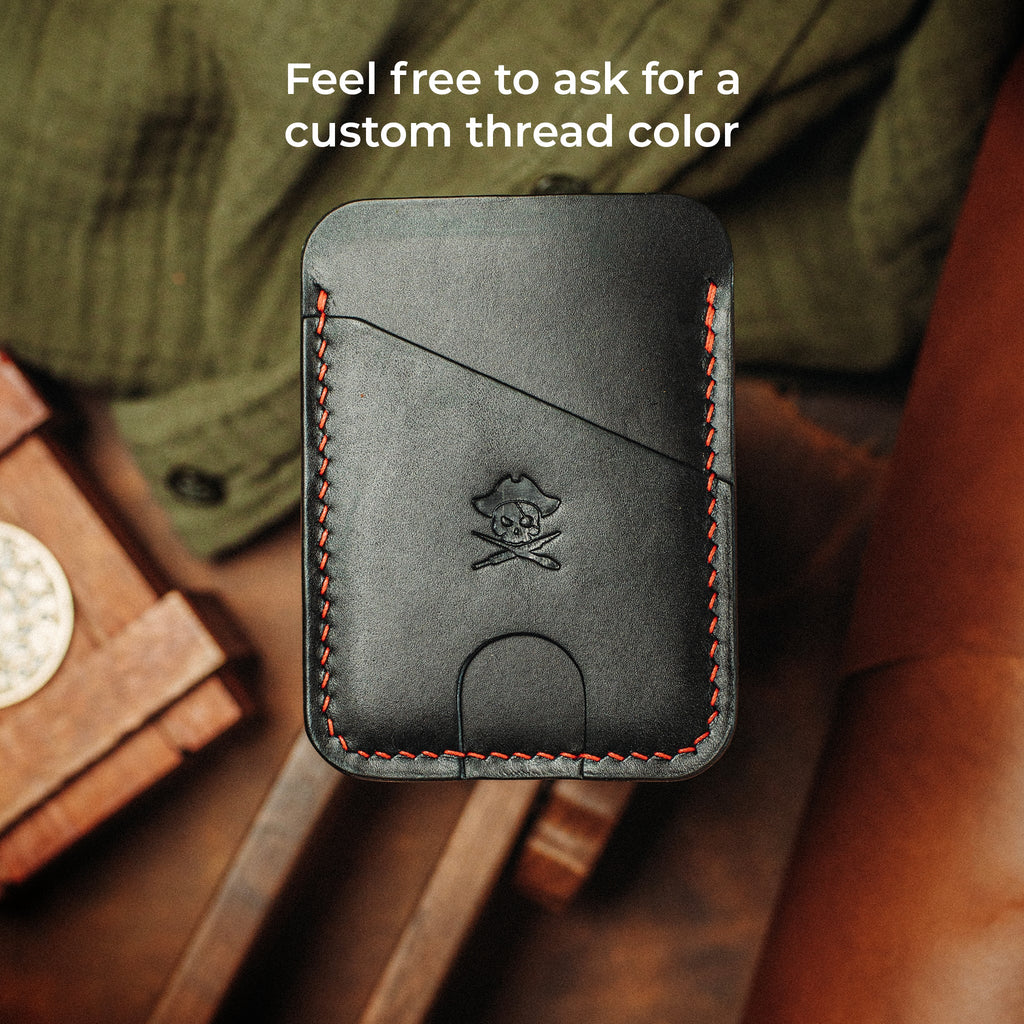 Minimalist Leather Wallet - Boatswain v4 | Slim Card Holder | EDC