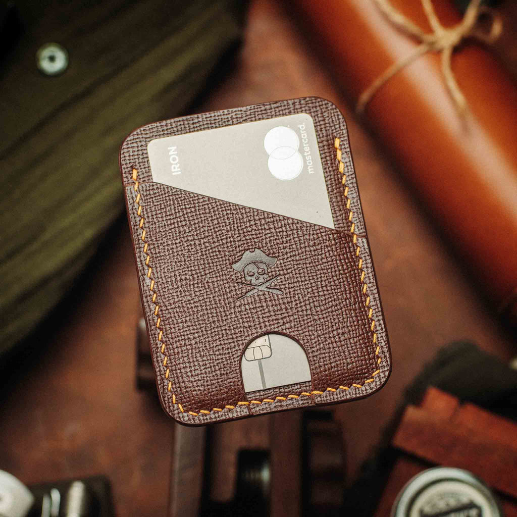 Minimalist Leather Wallet - Boatswain v4 | Slim Card Holder | EDC